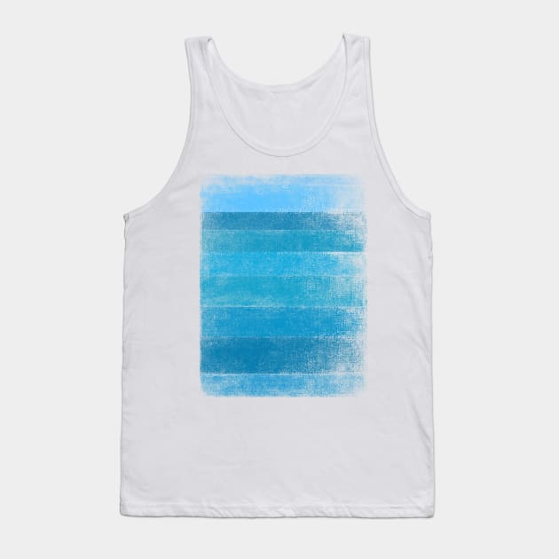 Blue Vibes Tank Top by bulografik